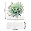 Acrylic Rose 5D DIY Diamond Art Paper Towel Storage Rack Decor for Home Decor