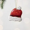 Cute Christmas Tree Resin Hanging Decors