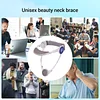 Adjustable Neck Brace, 360° Rotation Adjustment Cervical Correction Neck Support Frame Traction Device, Cervical Decompressor Foldable Design, Easy To Carry, Neck Stretcher, Improve Neck Forward Posture
