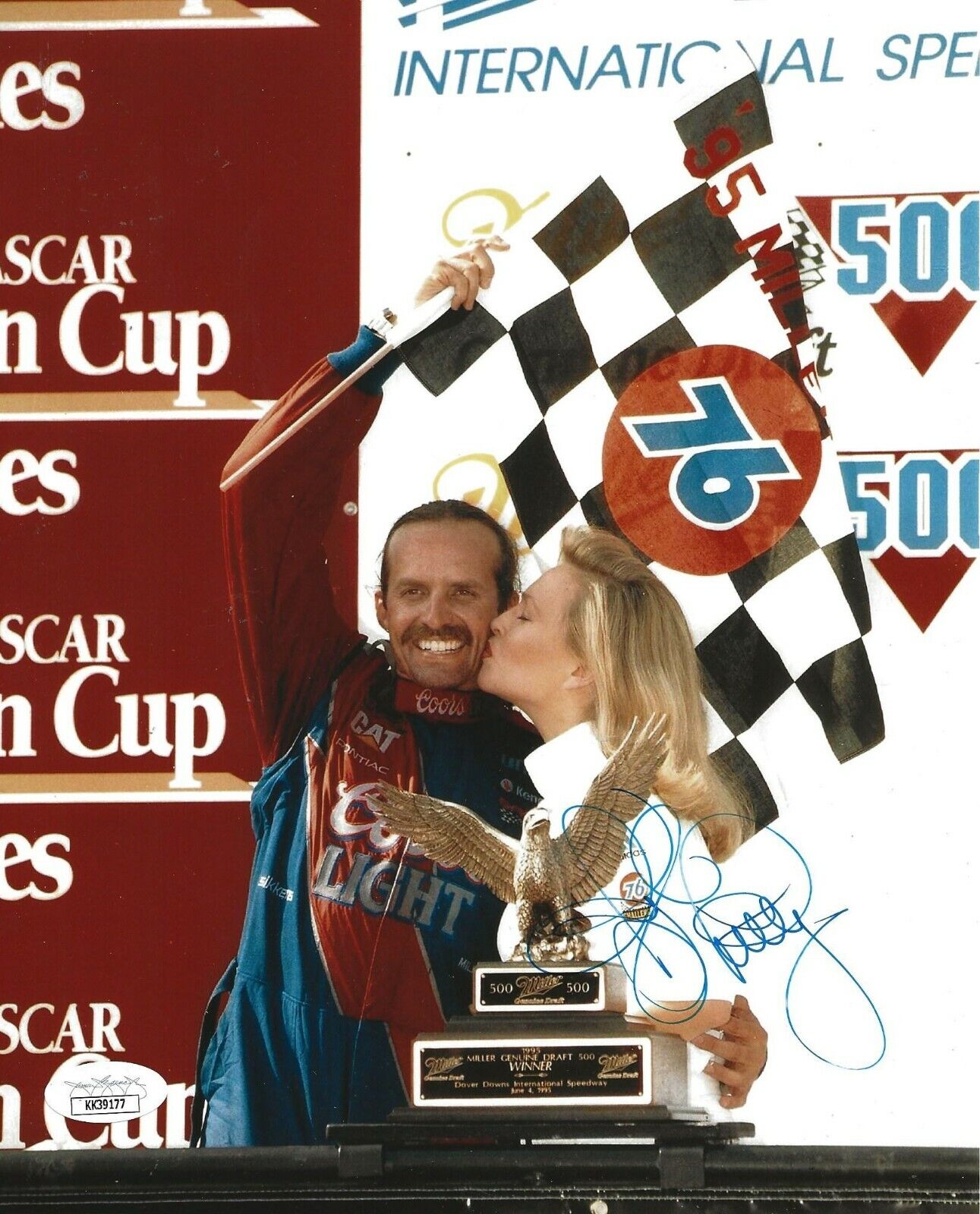 Kyle Petty Nascar signed Racing 8x10 Photo Poster painting autographed JSA