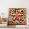 Diamond Painting-DIY Full Round Drill Starfish(40x40cm)