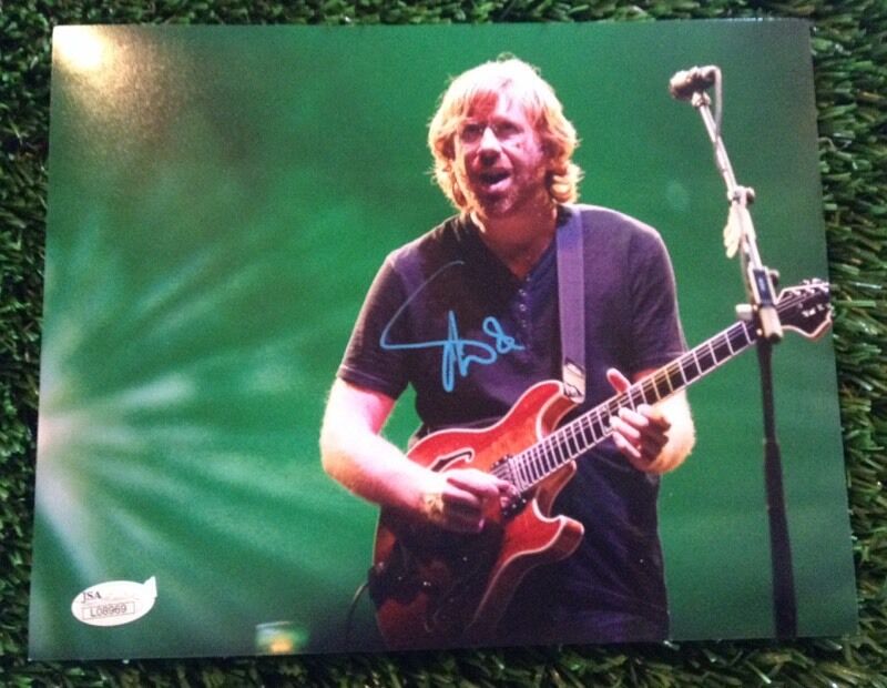 TREY ANASTASIO Signed ACTION 8x10 Photo Poster painting JSA COA PHISH