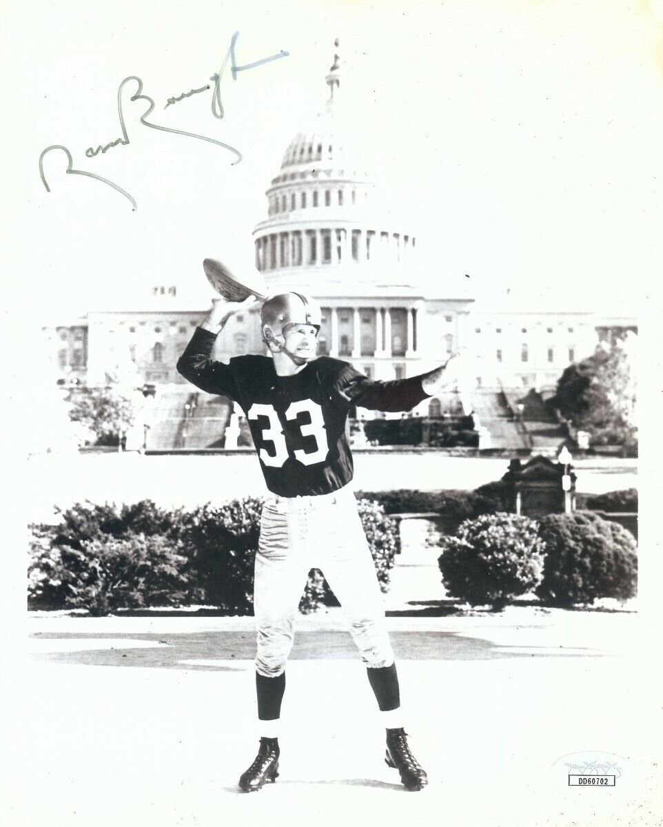 Sammy Baugh Autographed 8X10 Vintage Photo Poster painting Washington White House JSA DD60702