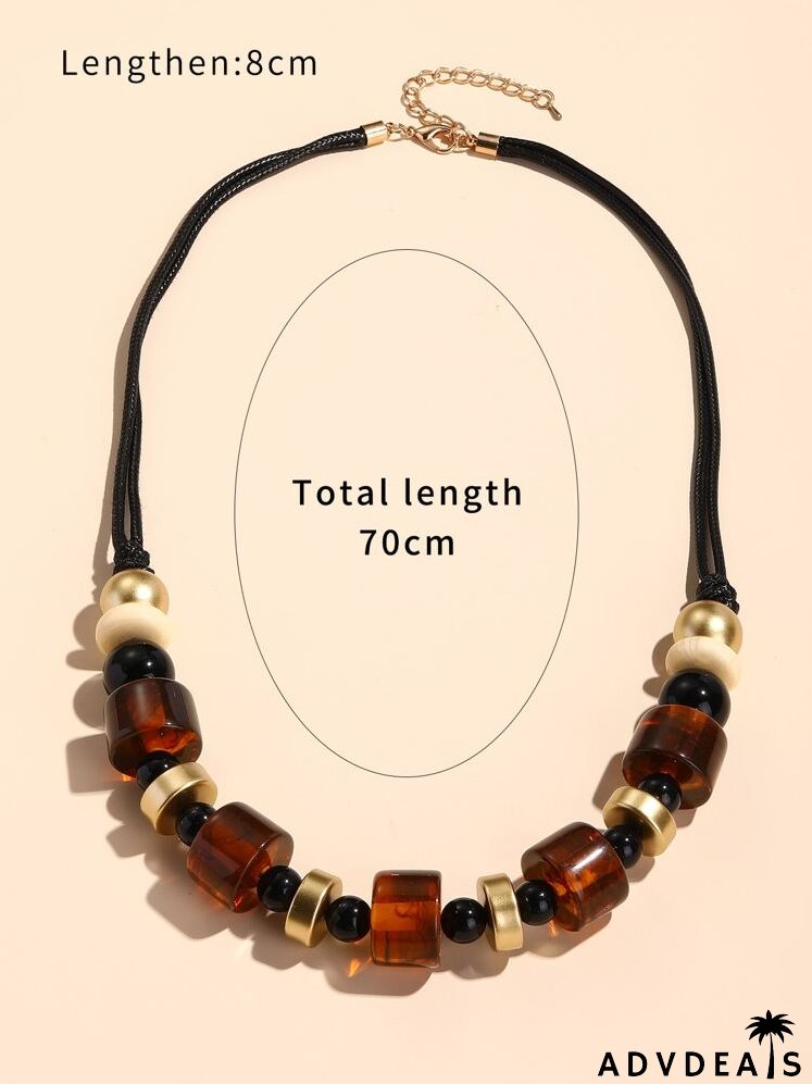 Bead Decor Necklace