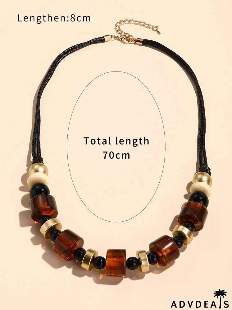 Bead Decor Necklace