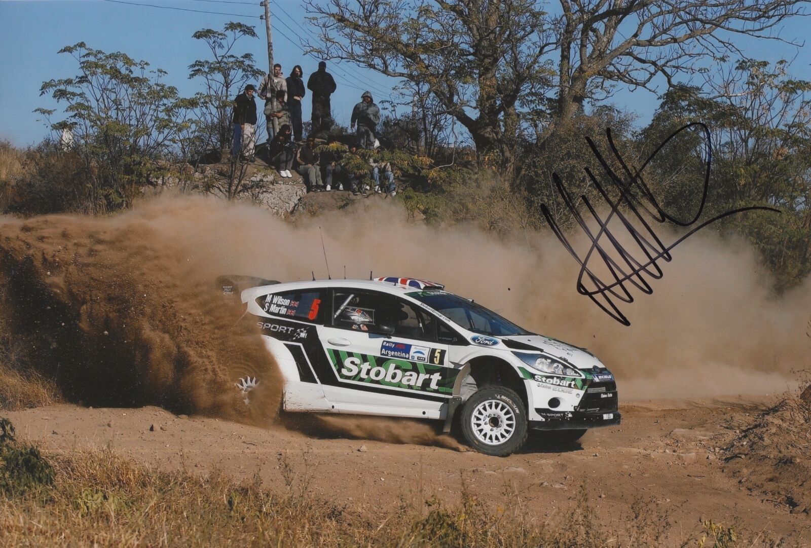 Matthew Wilson Hand Signed Photo Poster painting 12x8 Ford Rally 7.