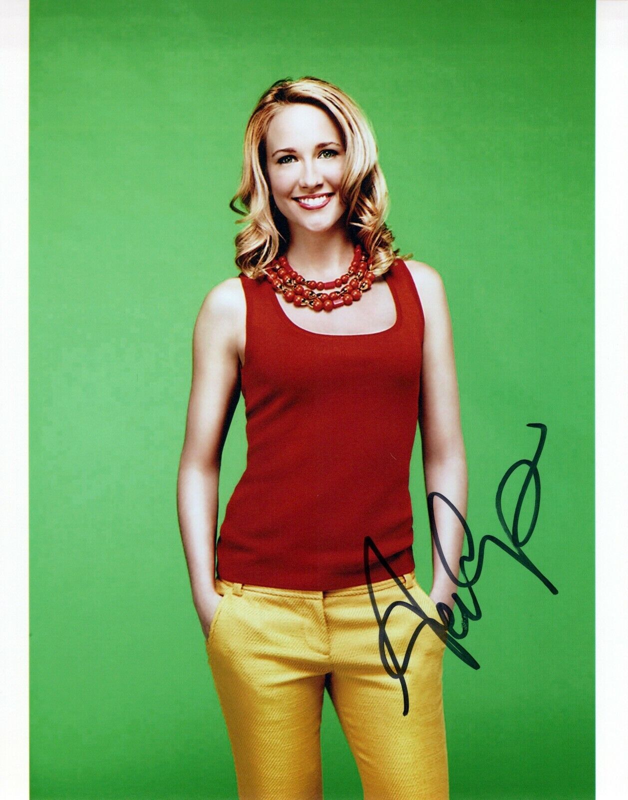 Anna Camp glamour shot autographed Photo Poster painting signed 8x10 #3