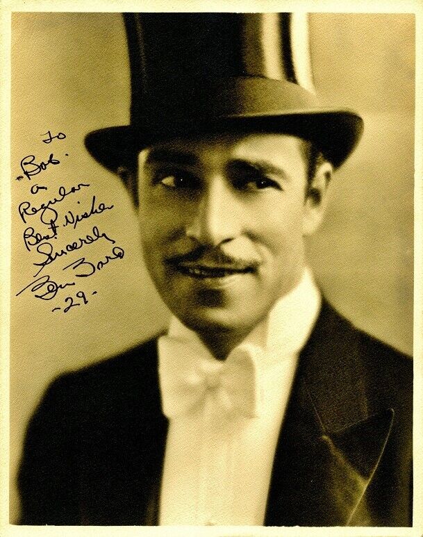 Dashing Vintage BEN BARD Signed Photo Poster painting - 1929