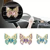 (US Local)Diamond Painting Car Aromatherapy Vent Clip Bling Air Vent Decorations (C)