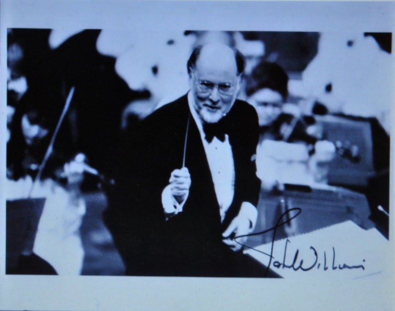 JOHN WILLIAMS Signed Photo Poster painting wCOA