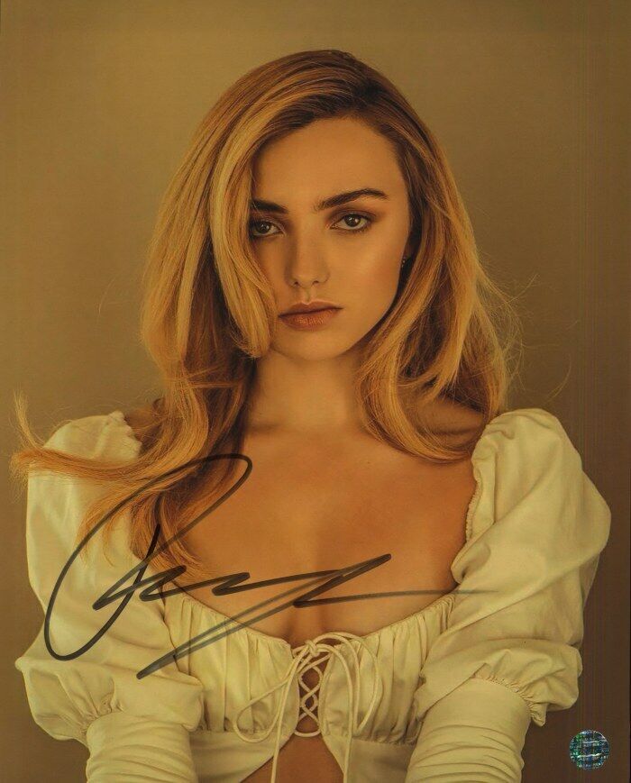 PEYTON LIST Autographed Original 8x10 Photo Poster painting LOA TTM