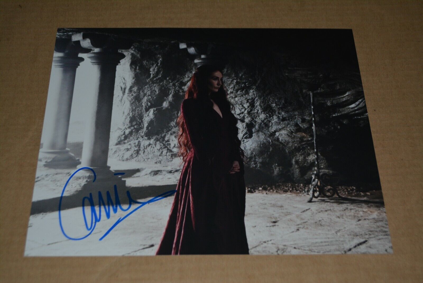 CARICE VAN HOUTEN signed autograph In Person 8x10 (20x25cm) GAME OF THRONES