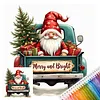 Christmas Full 11CT DIY Stamped Cross Stitch Kits for Adults 40x40cm