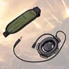 HD01 7.1 mm Earpiece Microphone Wakie Talkie Headset for Bowman Elite II