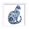 5D DIY Partial Special Shaped Drill Diamond Painting Kit Cat Decor With Frame Kit 18x18cm