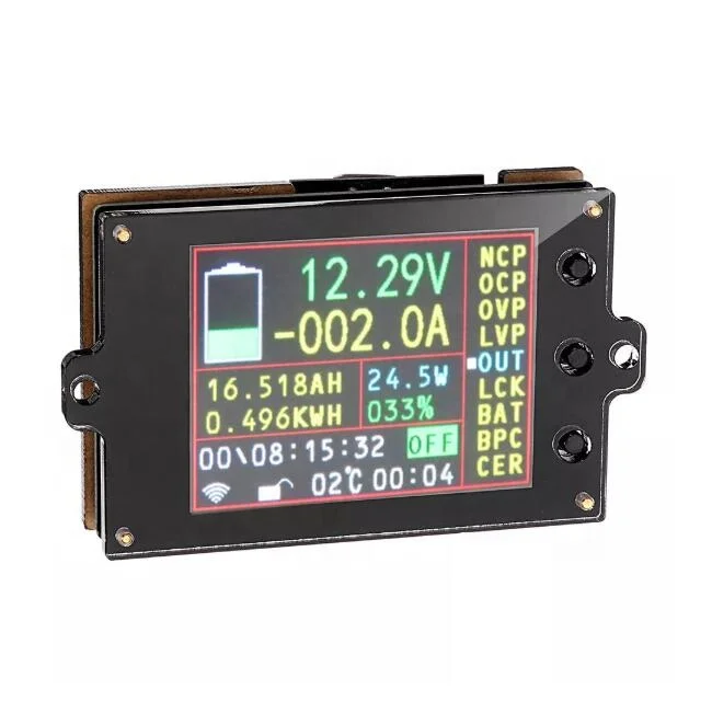 2.4 Inch 80V 100A Digital Multimeter Tester 200 Amp Meter Panel Digital Multifunction Meter