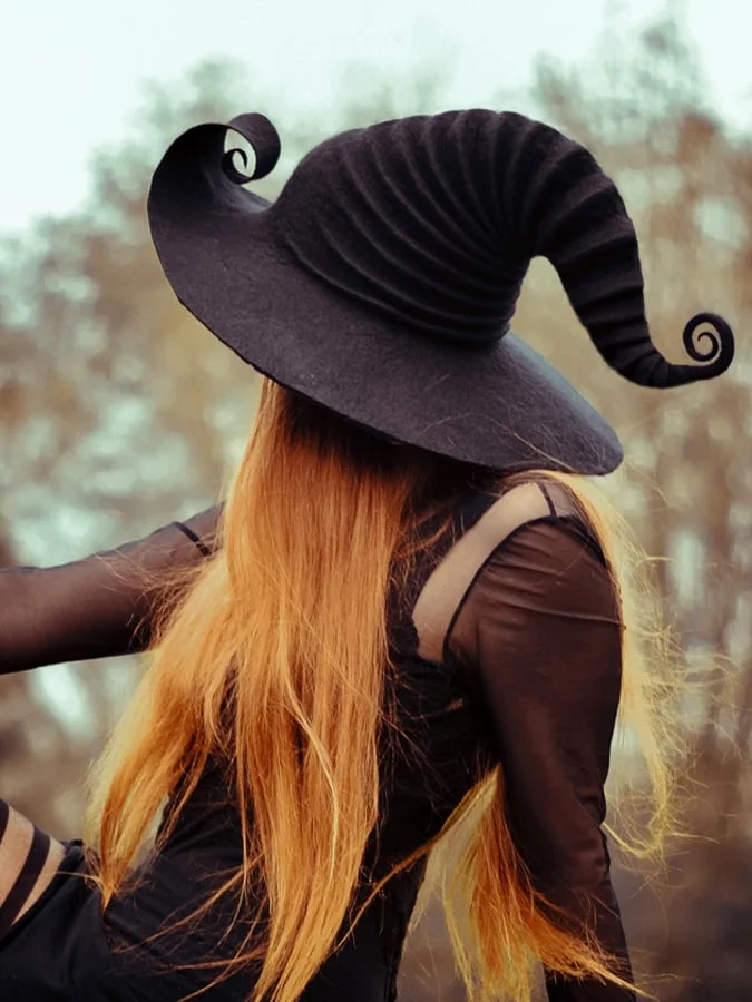 🔥Buy 3 Get 10% Off🔥Halloween Party Felt Witch Hats 