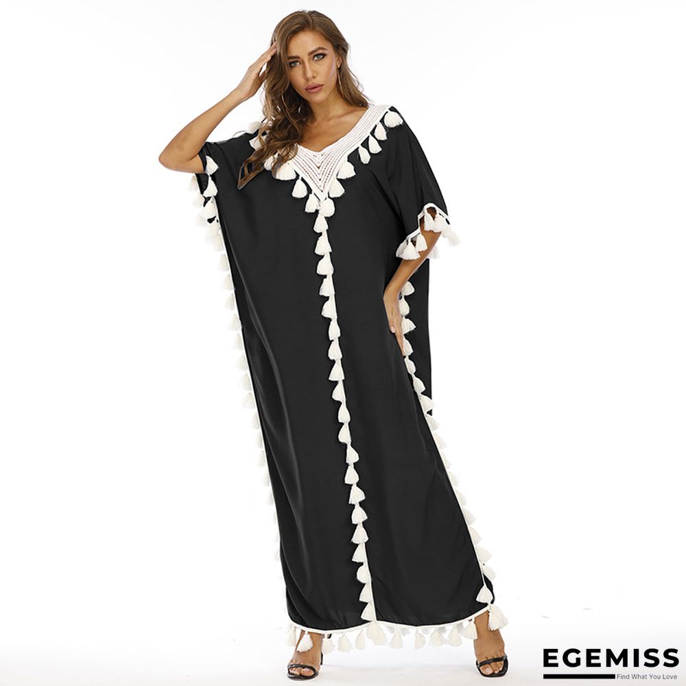 Large Gown V-neck Evening Dress Dress | EGEMISS