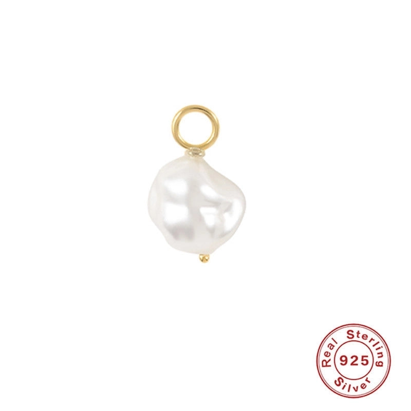 1 Piece 10mmKS115067-Z Sterling Silver Zircon Geometric Pendant Jewelry Accessories