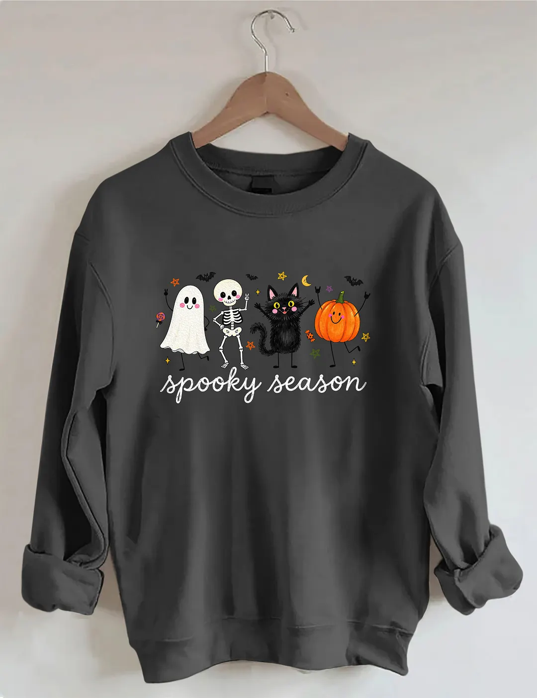 Funny Spooky Season Halloween Ghosts Sweatshirt