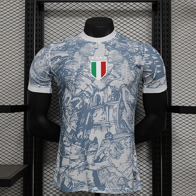 2024 Player Edition Italy White Special Edition Jersey