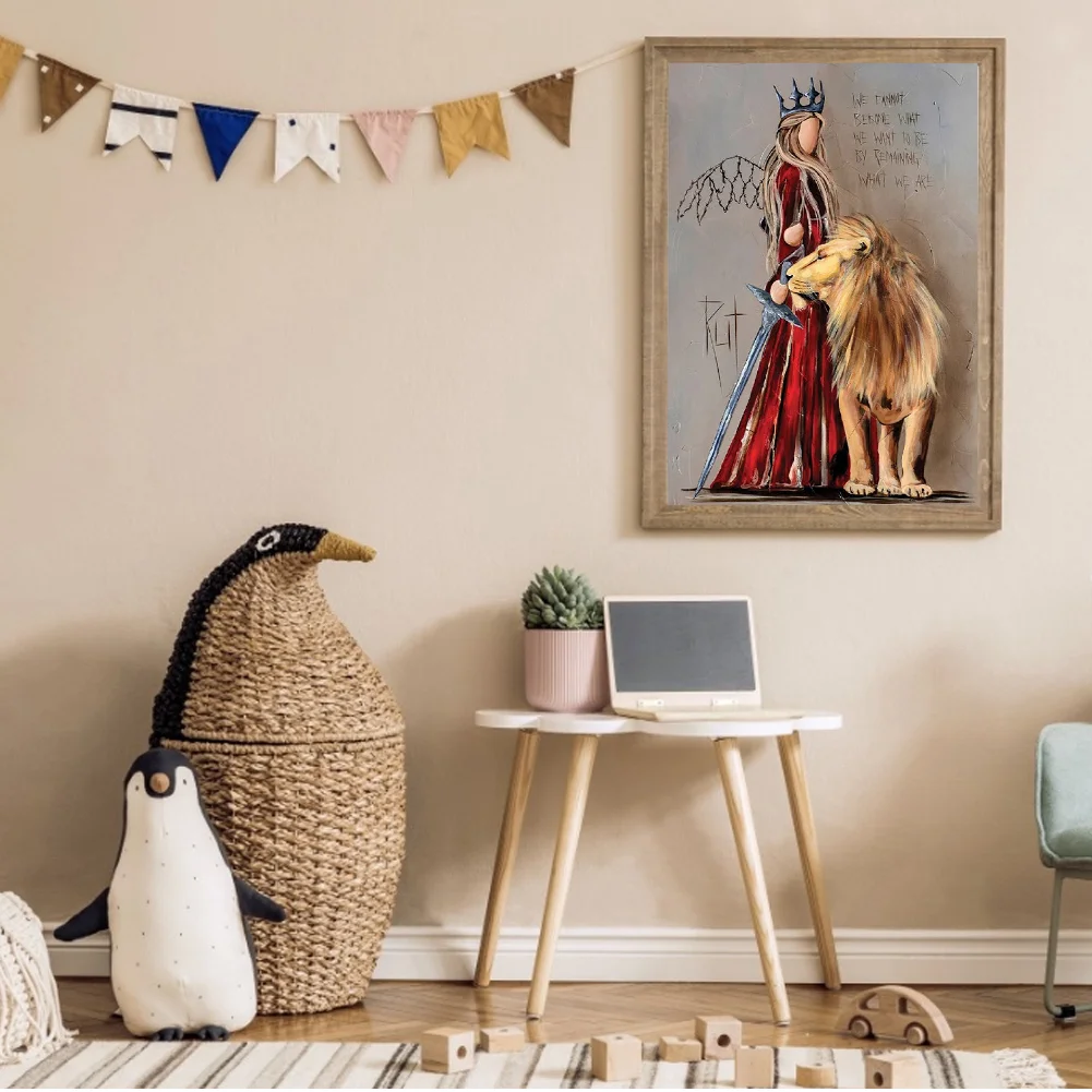 Full Round Diamond Painting 30*40cm - Faceless Angel