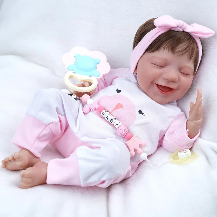 Babeside 20'' Cutest Realistic Blonde Reborn Baby Doll Girl Miley That Look Real