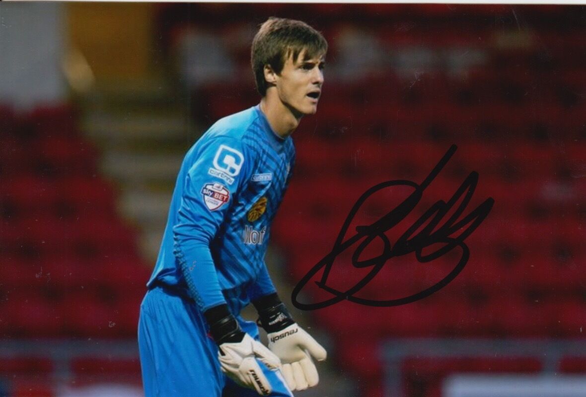 CREWE ALEXANDRA HAND SIGNED BEN GARRATT 6X4 Photo Poster painting 1.