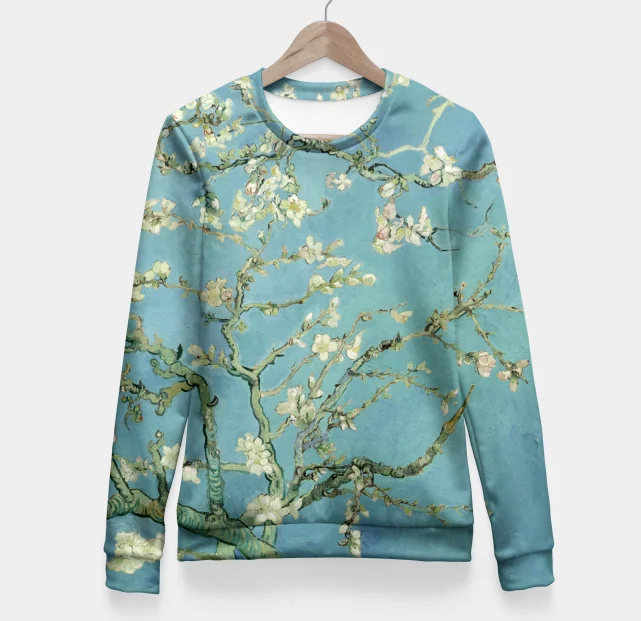 BrosWear Vincent Van Gogh Almond Blossoms Sweatshirt