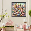 Diamond Painting -DIY Round Drill Easter Egg Mountain(40x40cm)