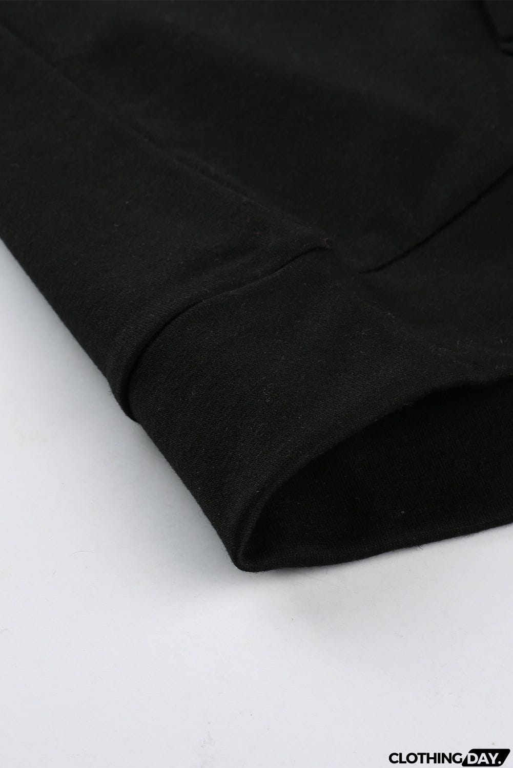 Plaid Double Hoods Thumb Hole Hoodie