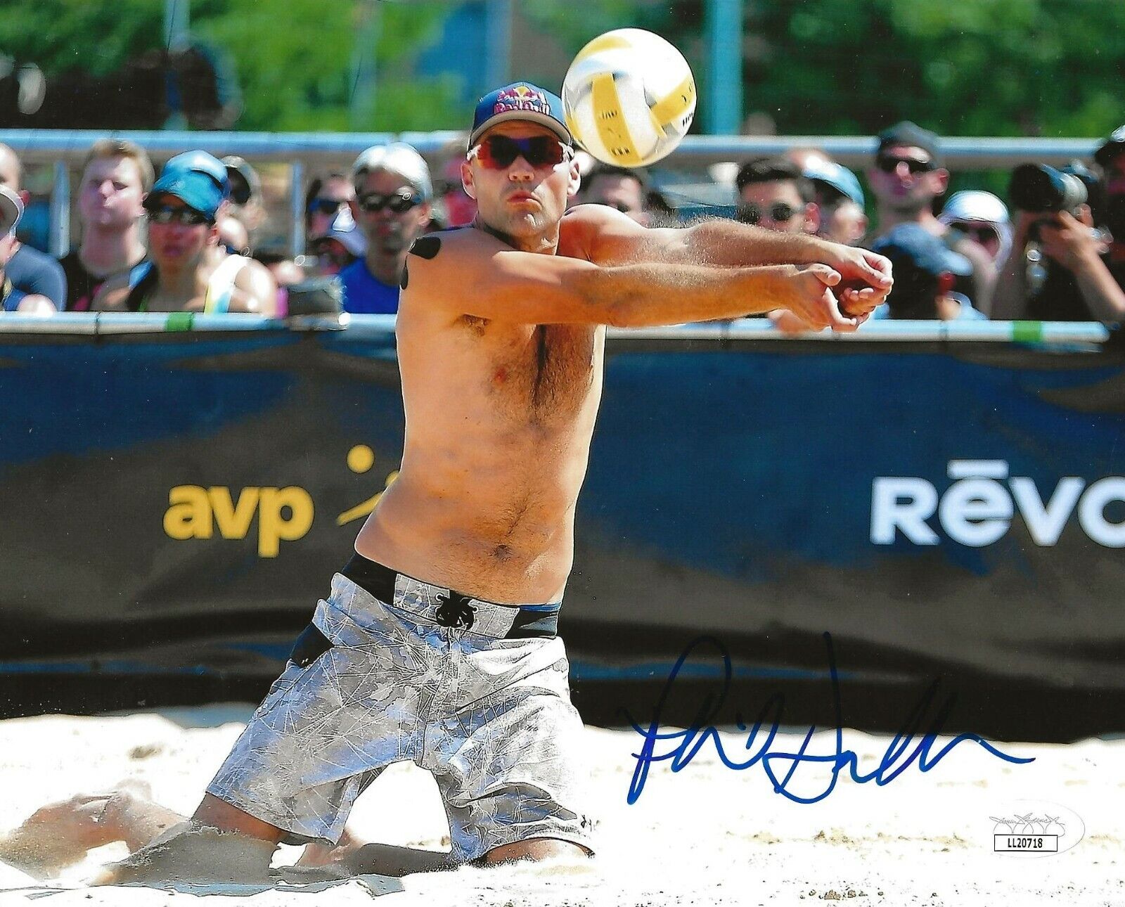 Phil Dalhausser AVP Beach Volleyball signed 8x10 Photo Poster painting USA autographed 3 JSA