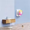 Wifi Sound and Light Alarm Sensor App Remote Control Plug-in Home Alarm 105dB Sounder Voice Broadcast Alarm for Vibration CO VOC PIR for Kids Garage Office
