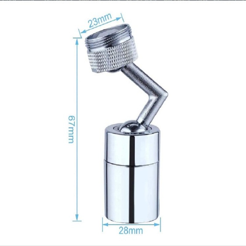 

Universal Faucet with Anti Splash Filter 720 Rotating Spray Head Anti sp, 501 Original