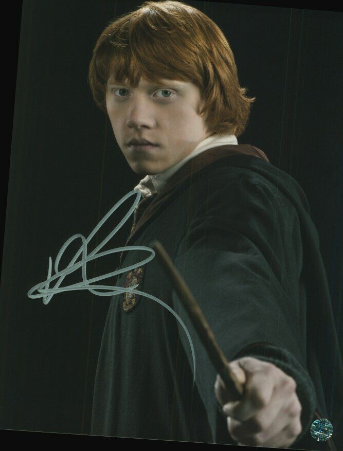 RUPERT GRINT Autographed Original 8x10 Photo Poster painting LOA TTM