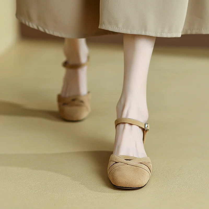 Breakj Breakj New Summer Roman Hollow Bag Head Sandals Women's Fashion Flat Shoes Soft Soles