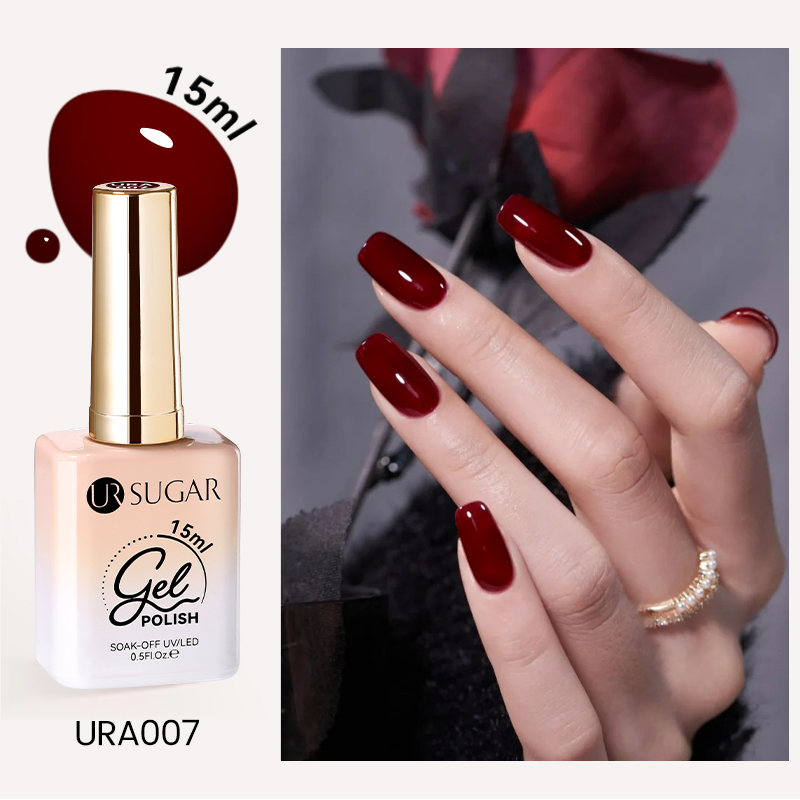 Needmkt UR SUGAR 15ml Champagne Water Light Cat Magnetic Gel Nail Polish Vernis Semi Permanent Soak Off Crystal Gel Polish For Nails