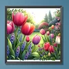Diamond Painting-DIY Full Round Drill Spring Garden