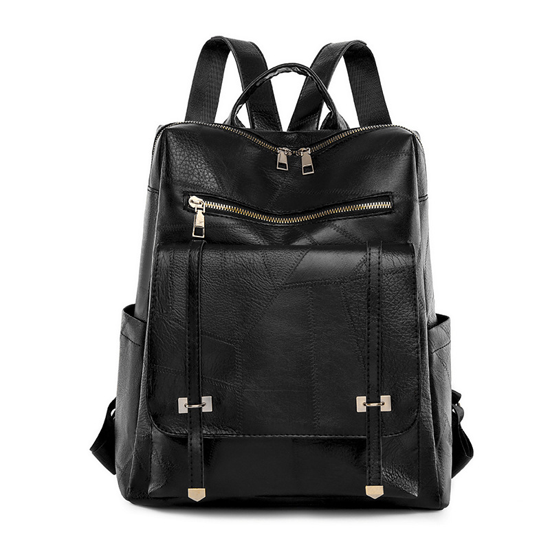 Mature Women's Fashionable Simple Backpack