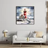 Winter Snowflake Lighthouse - 11CT Stamped Cross Stitch 40*40cm/15.75*15.75in