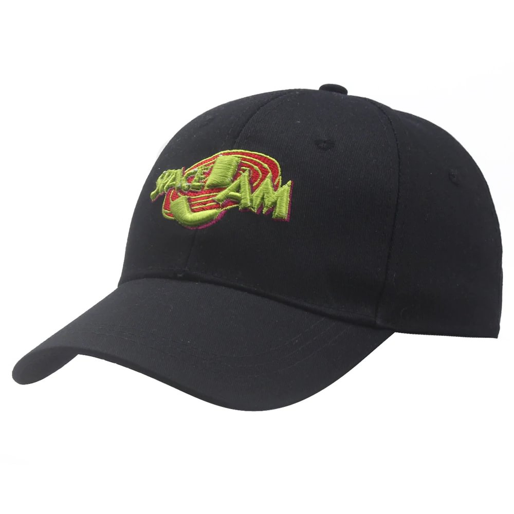 Space Jam Embroidery Baseball Cap Adjustable Cap Casual Hat