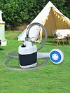Portable Electric Camping Shower Outdoor Camp Shower Pump for Hiking Travel Bath
