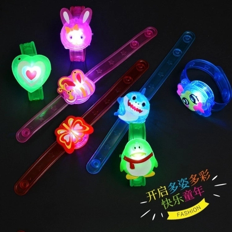 Luminous Bracelet Led Silicone Cartoon Watch Children’s Toys Small Gifts