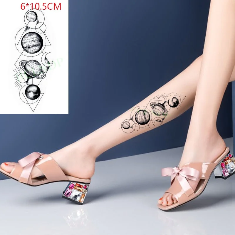 Waterproof Temporary Tattoo Sticker sexy English Letter Words Arrow Fashion Pattern Flash Tatoo Fake Tatto for Women Men