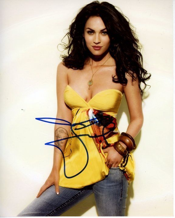 MEGAN FOX Signed Autographed Photo Poster painting