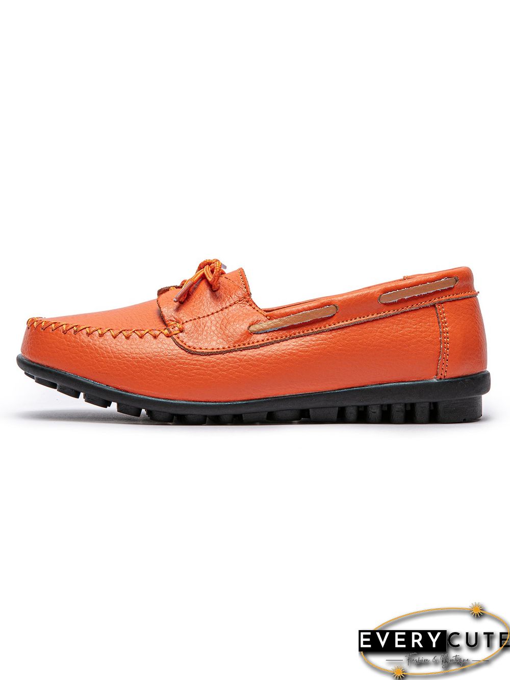 Retro Casual Simple Lace-up Flat Shoes