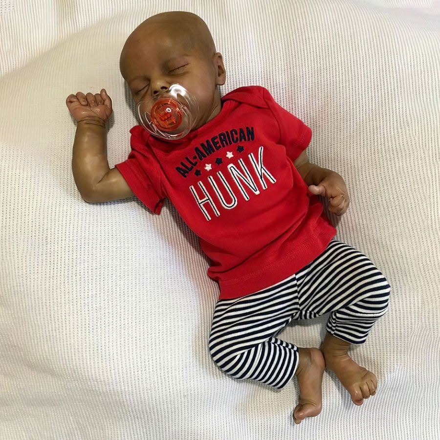 Mini Reborn Doll 12" Micah Realistic Reborn Baby Afrcian American Boy 2023