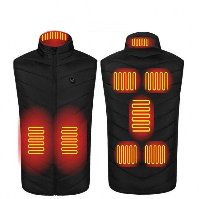 Heated Vest, Electric Vest, Battery Heated Vest for Men and Women - vzzhome