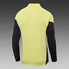 Joyfball 2025/2026 Real Madrid Half-Pull Training Suit Light yellow Football Shirt 1:1 Thai Quality