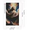 (40*70cm)Jesus - Round AB Drill Diamond Painting